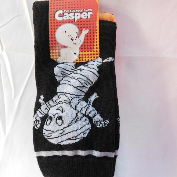 Casper the Friendly Ghost Socks 2 Pairs - Picture 1 of 4